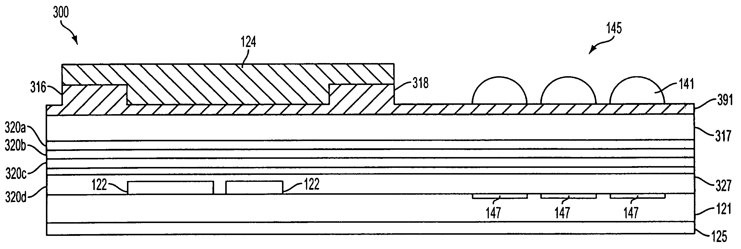 Method and apparatus for blocking light to peripheral circuitry of an imager device