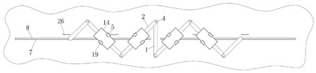 Marine life raft frame