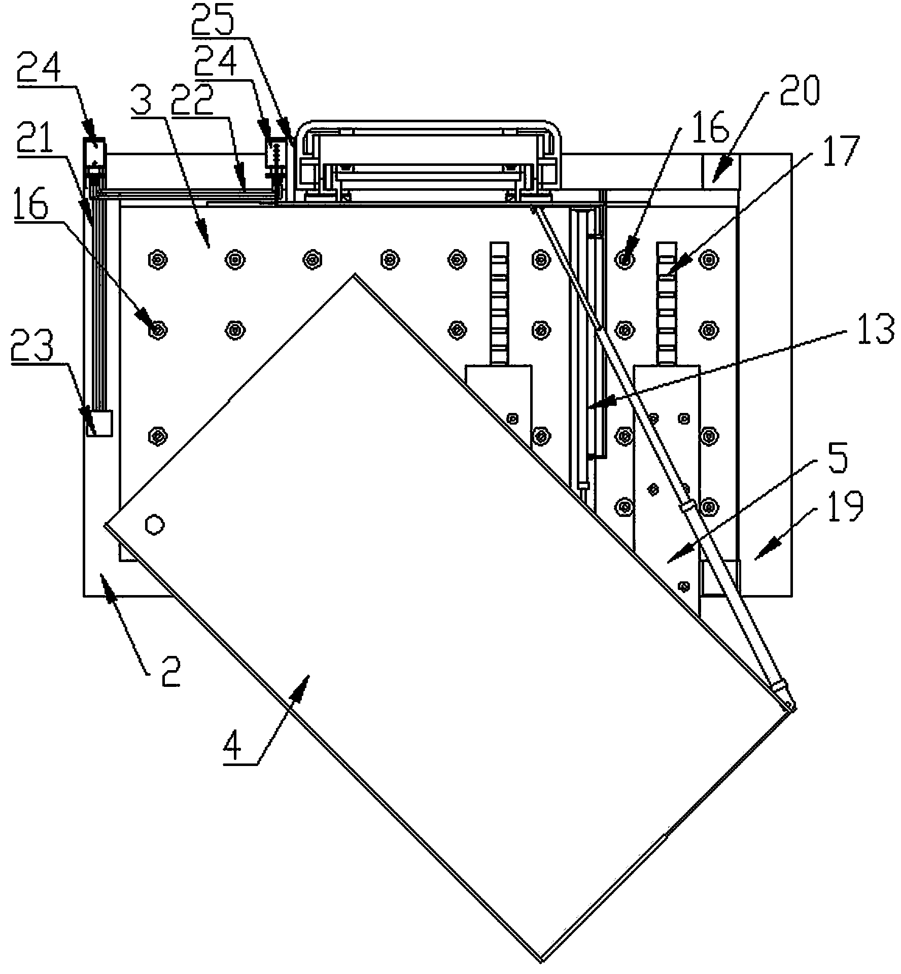 Lifting rotating device for vehicle storing and fetching of three-dimensional garage