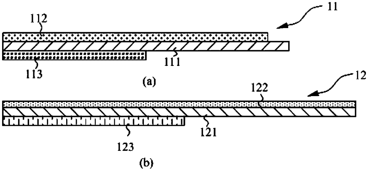 Cell-film bag package method, battery preparation method and battery