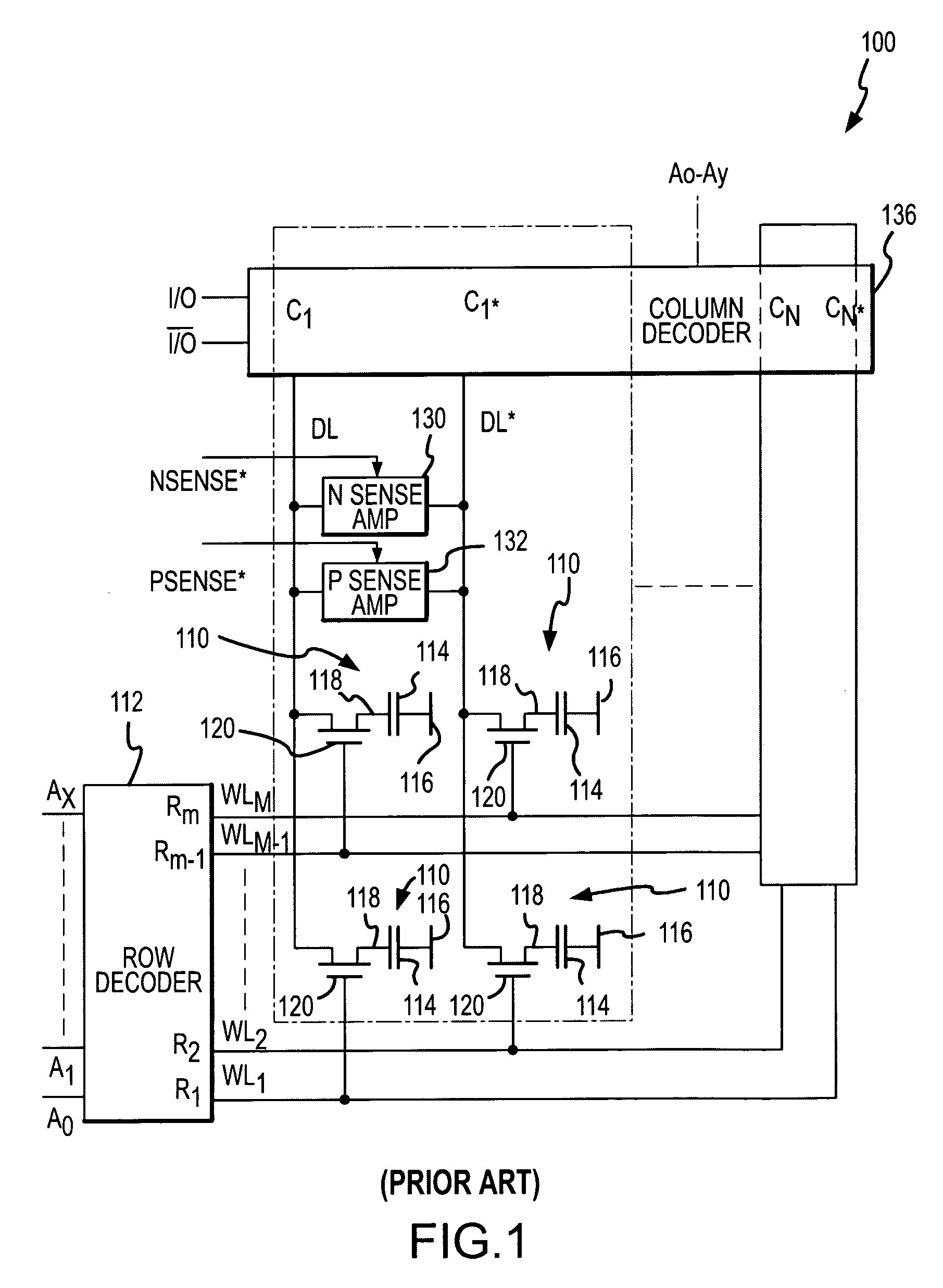 System and method for reducing power consumption during extended refresh periods of dynamic random access memory devices