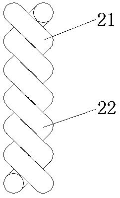 Antistatic mining cable and processing method thereof