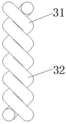 Antistatic mining cable and processing method thereof