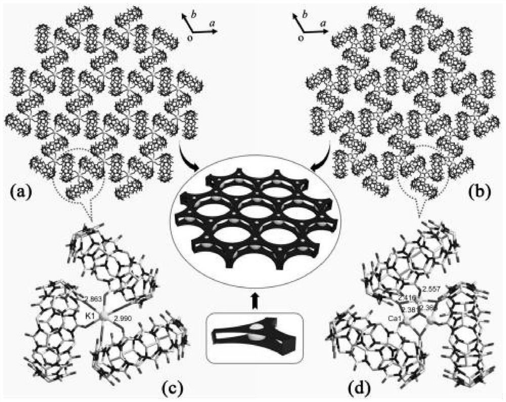 Q[8]/SC[6]A supramolecular self-assembly and application thereof