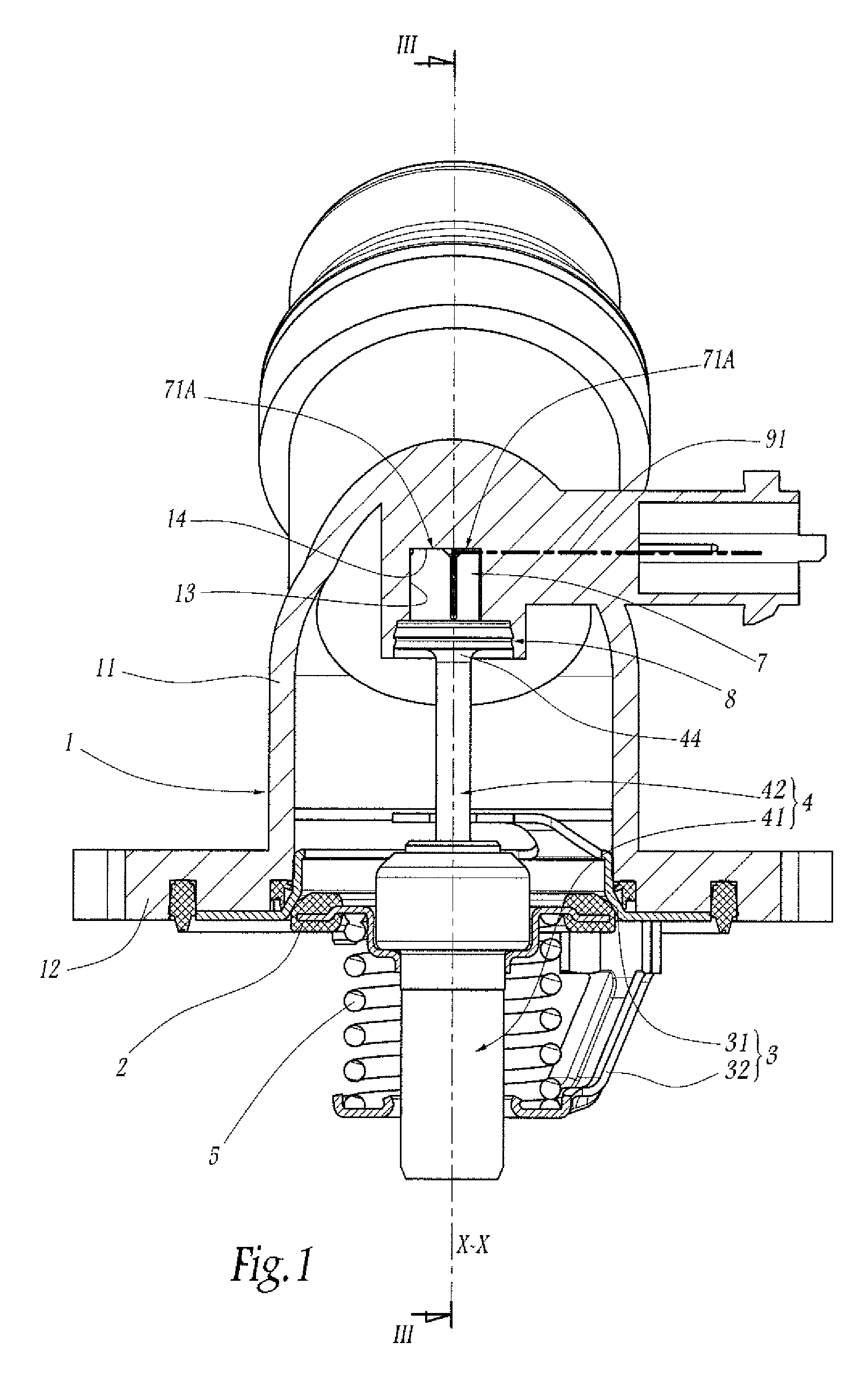 Heating cartridge for thermostatic element and method for manufacturing same, as well as thermostatic valve comprising such a cartridge