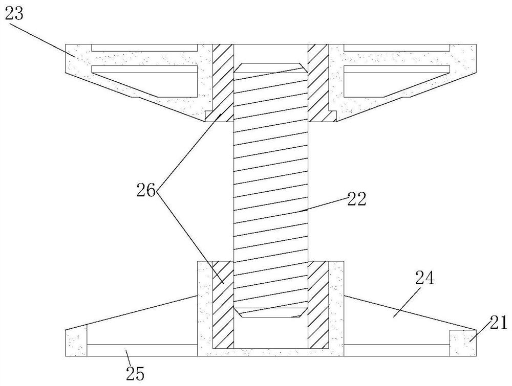 Overhead mounted waterless spliced floor tile and preparation and mounting method thereof