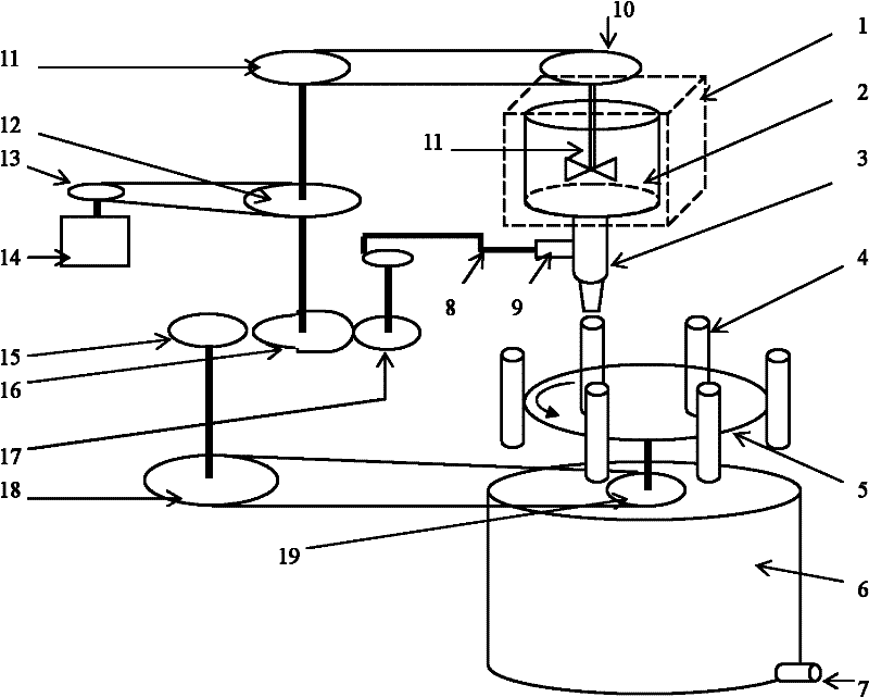 Device for protein separation and purification teaching experiment