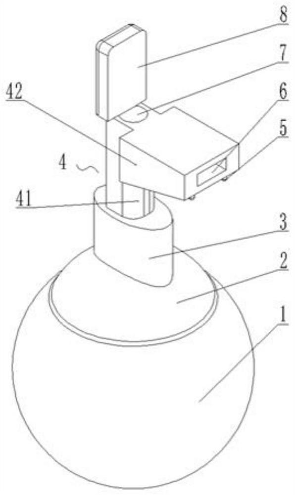 Repeater for detecting water storage tunnel