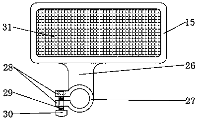 Surface grinding device for processing hardware equipment