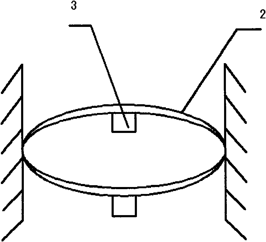 MEMS wideband piezoelectricity energy collector based on bistable state frequency raising structure