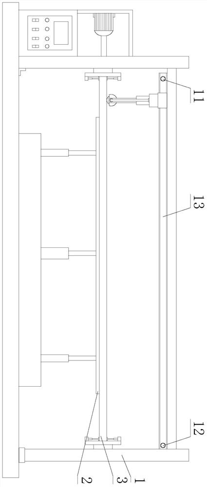 Polishing powder spraying device for electronic display screen polishing and implementation method of polishing powder spraying device