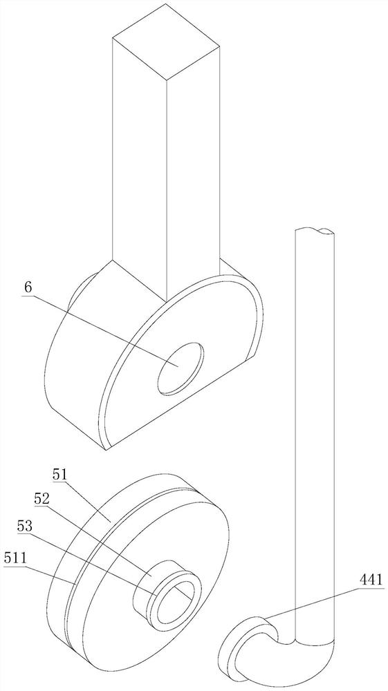 Polishing powder spraying device for electronic display screen polishing and implementation method of polishing powder spraying device