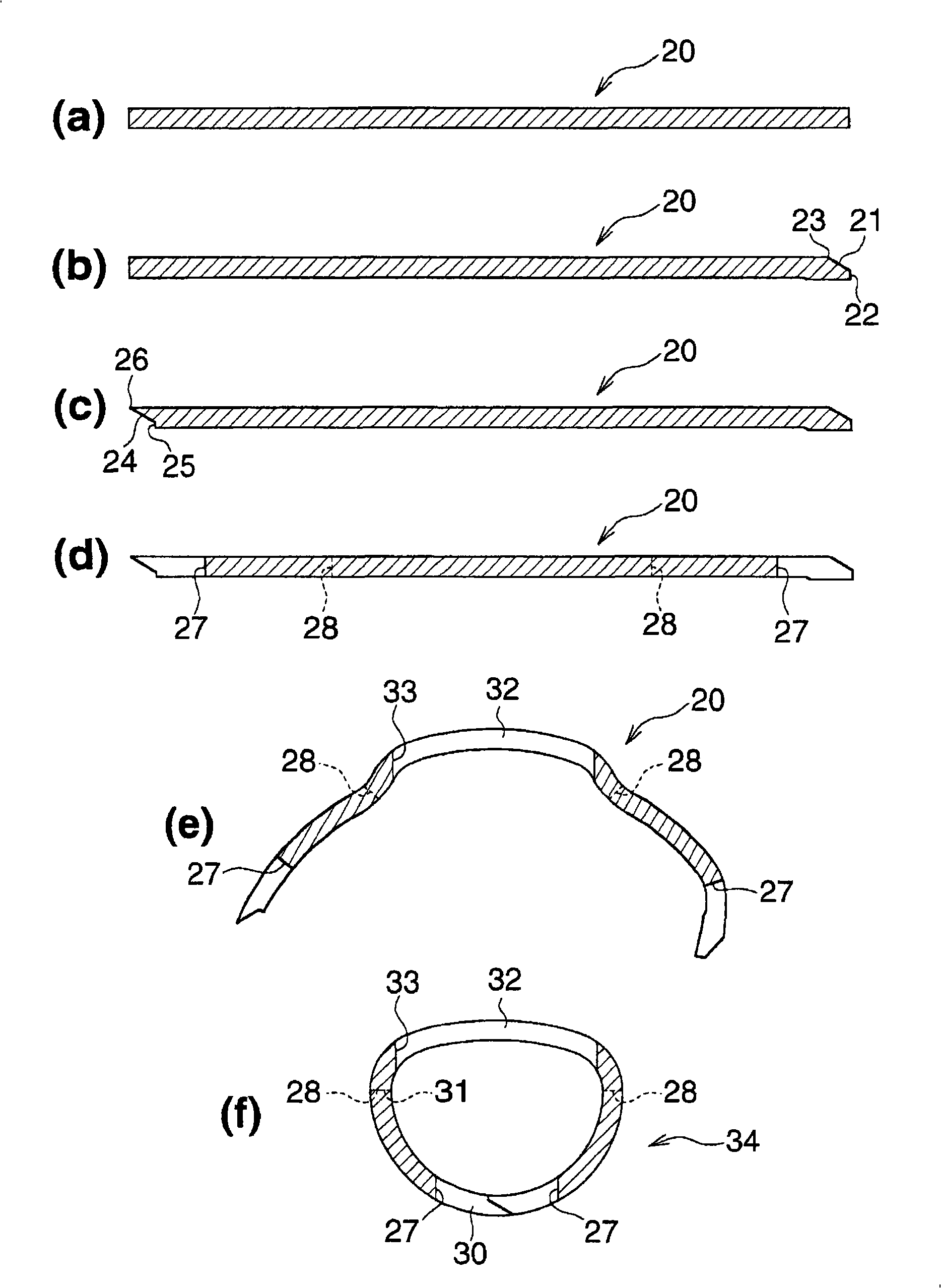 Brazed pipe and production method thereof