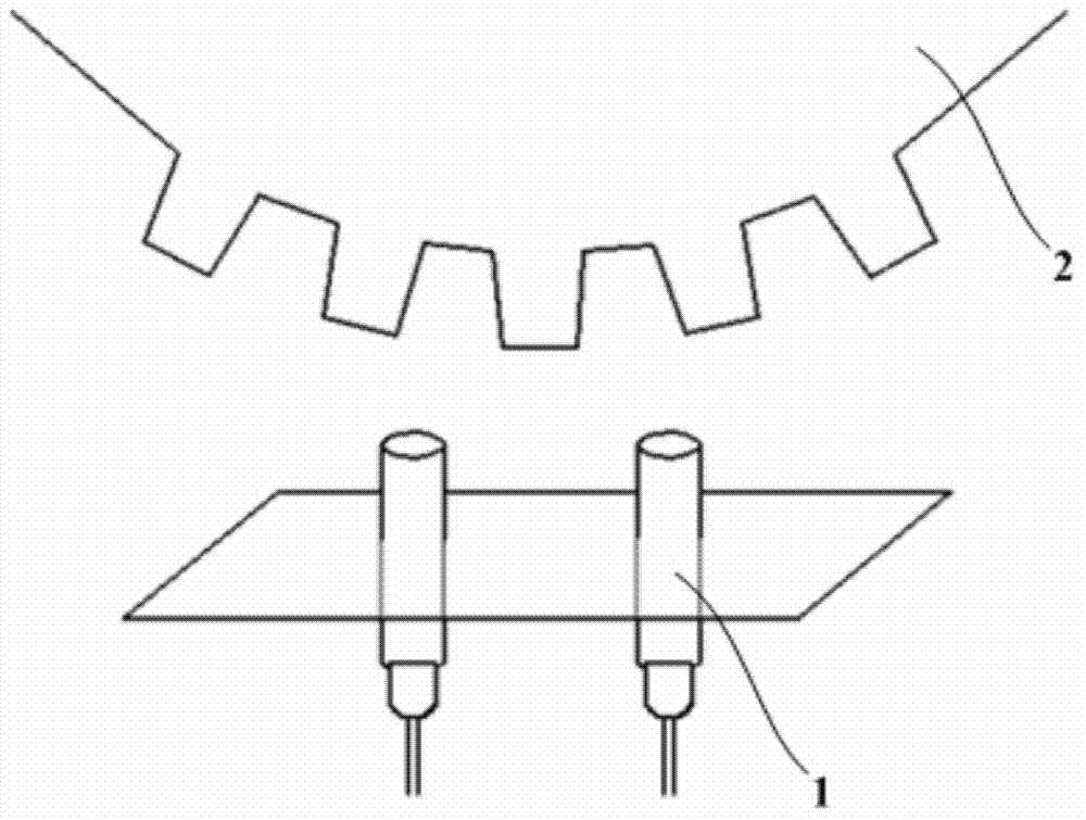 Rotation angle measuring method, device, system and engineering machine