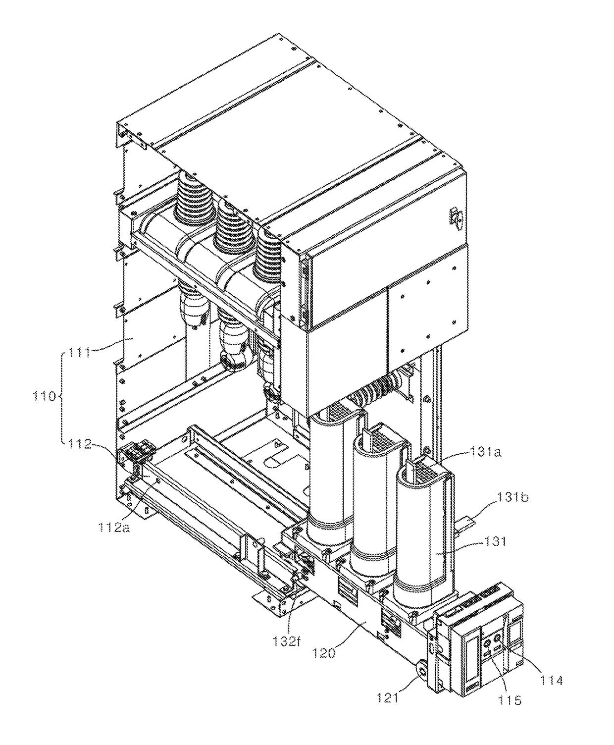 Interlock device for preventing close during insertion or withdraw on circuit breaker in switch board