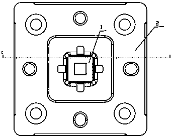 High-frequency test bench for QFN chip