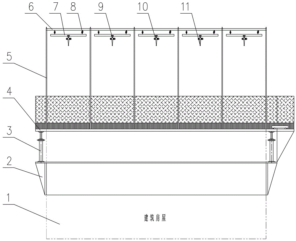 Intelligent component transporting method and system used for prefabricated building