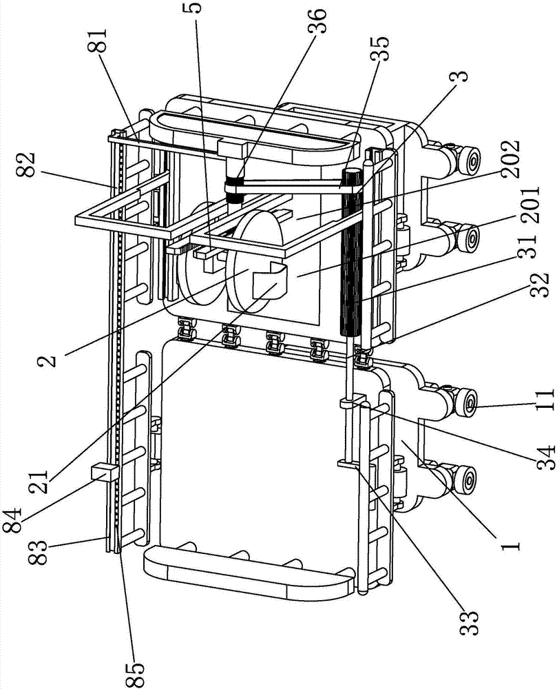 Nursing bed accelerating rehabilitation