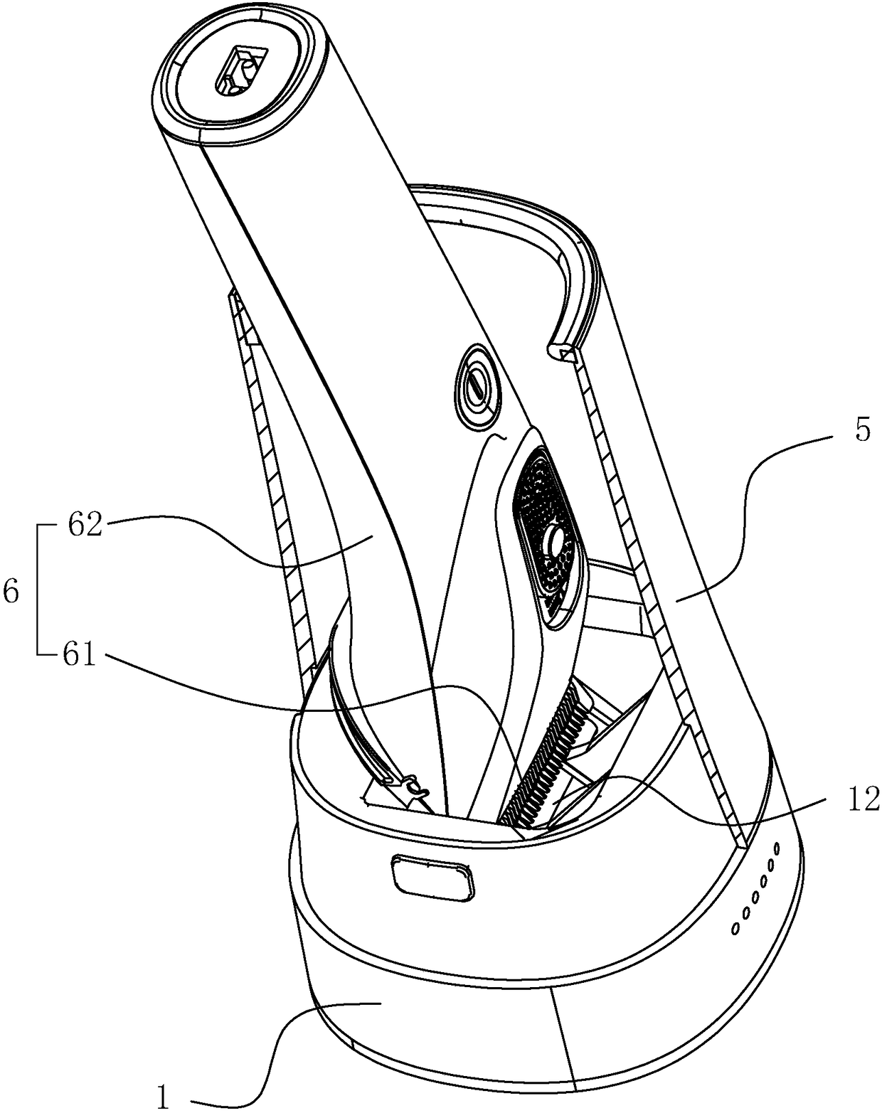 Hair clippers sterilizing apparatus