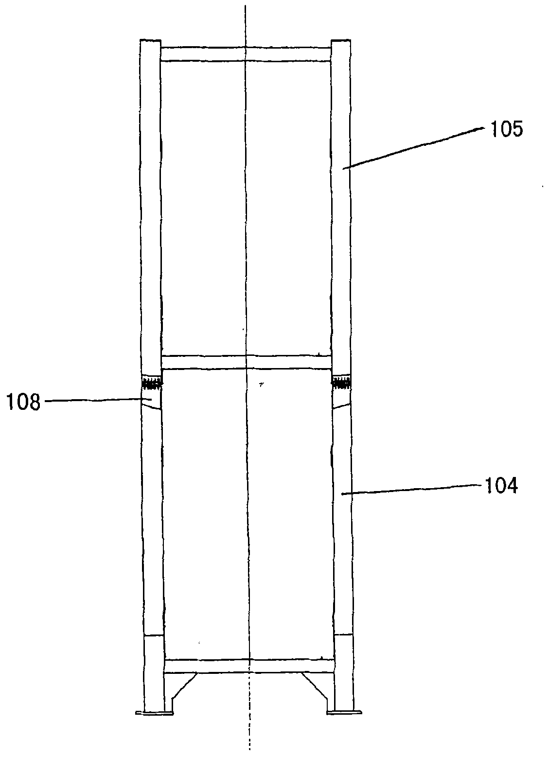 Cabinet body provided with gamma detector and neutron detector and radioactive substance detection system