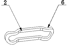 Easy-to-disassemble chain