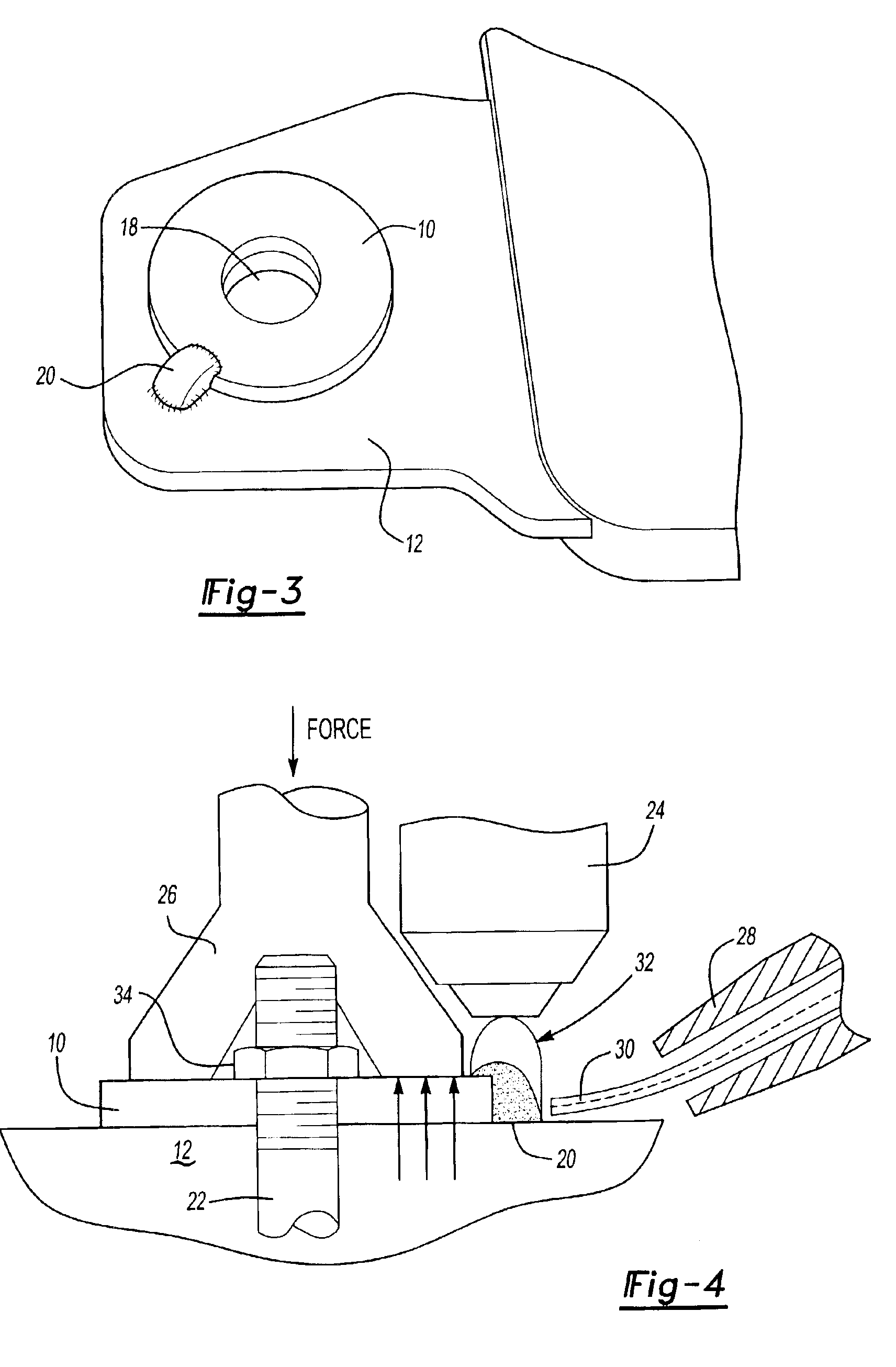Method of attaching and aligning a closure panel