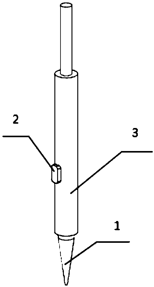 Method for dotting thread fastening glue to plug screw