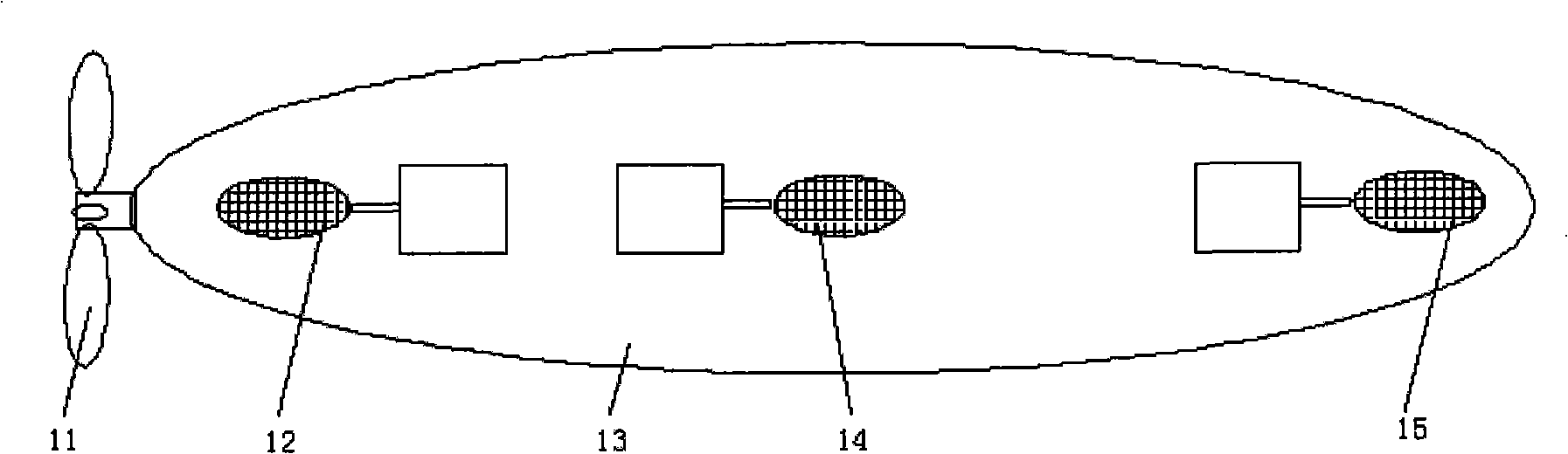 Underwater robot adjusted by three oil-bags and depth-setting control method thereof