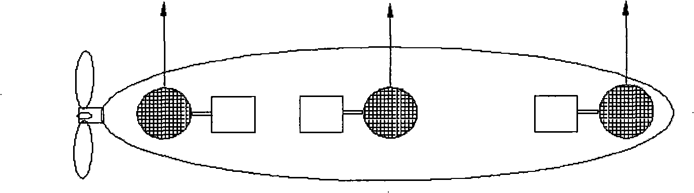 Underwater robot adjusted by three oil-bags and depth-setting control method thereof