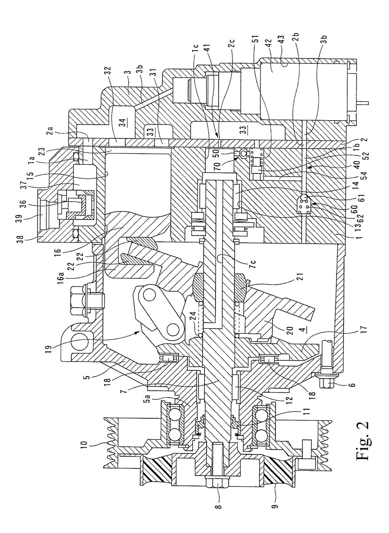 Variable-capacity compressor