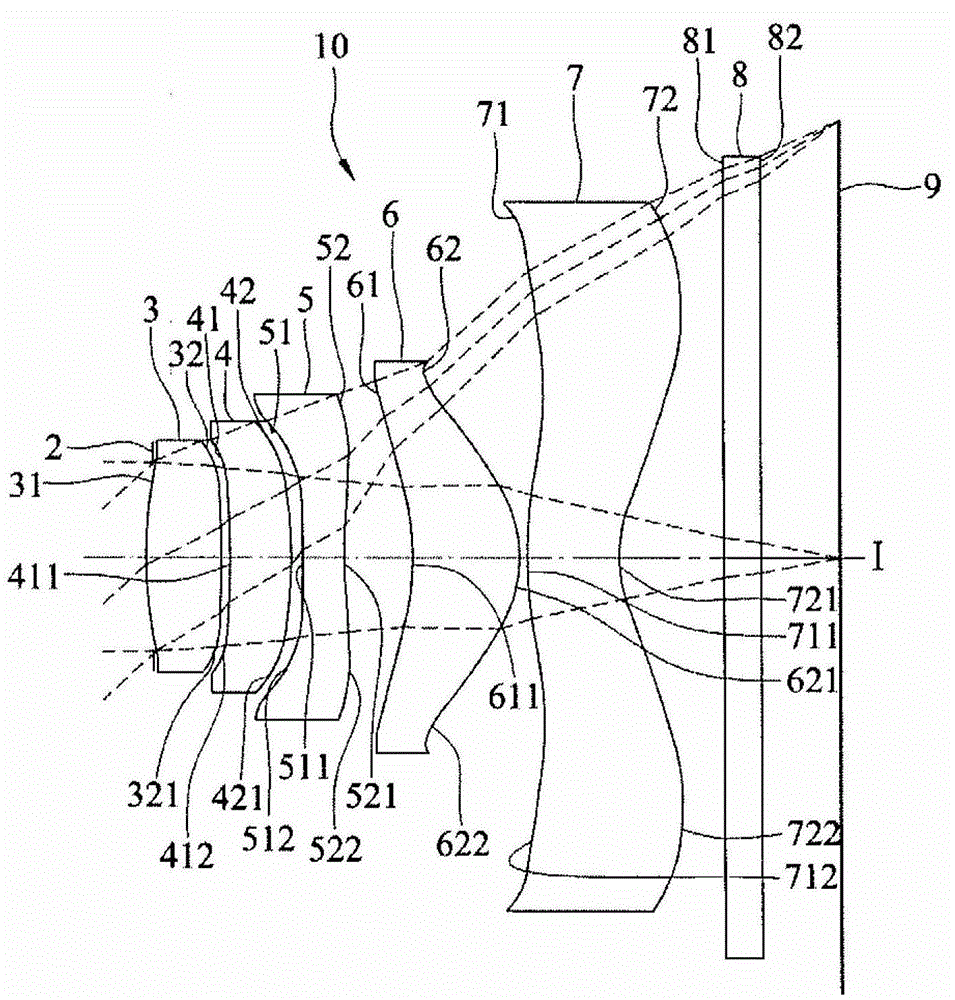 Optical imaging lens and electronic device using the lens