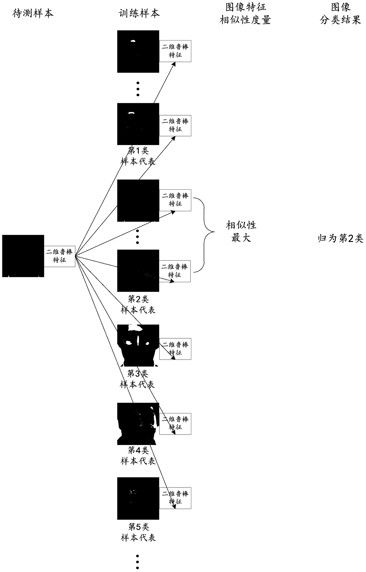 An Image Recognition Method and Device Based on Robust Feature Extraction