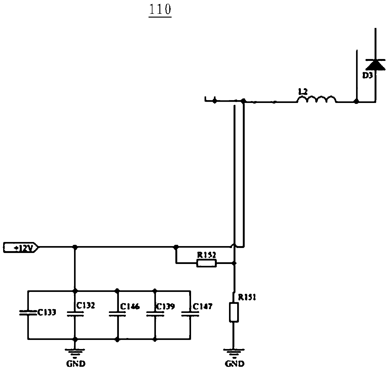 TCON drive circuit applied to notebook computer
