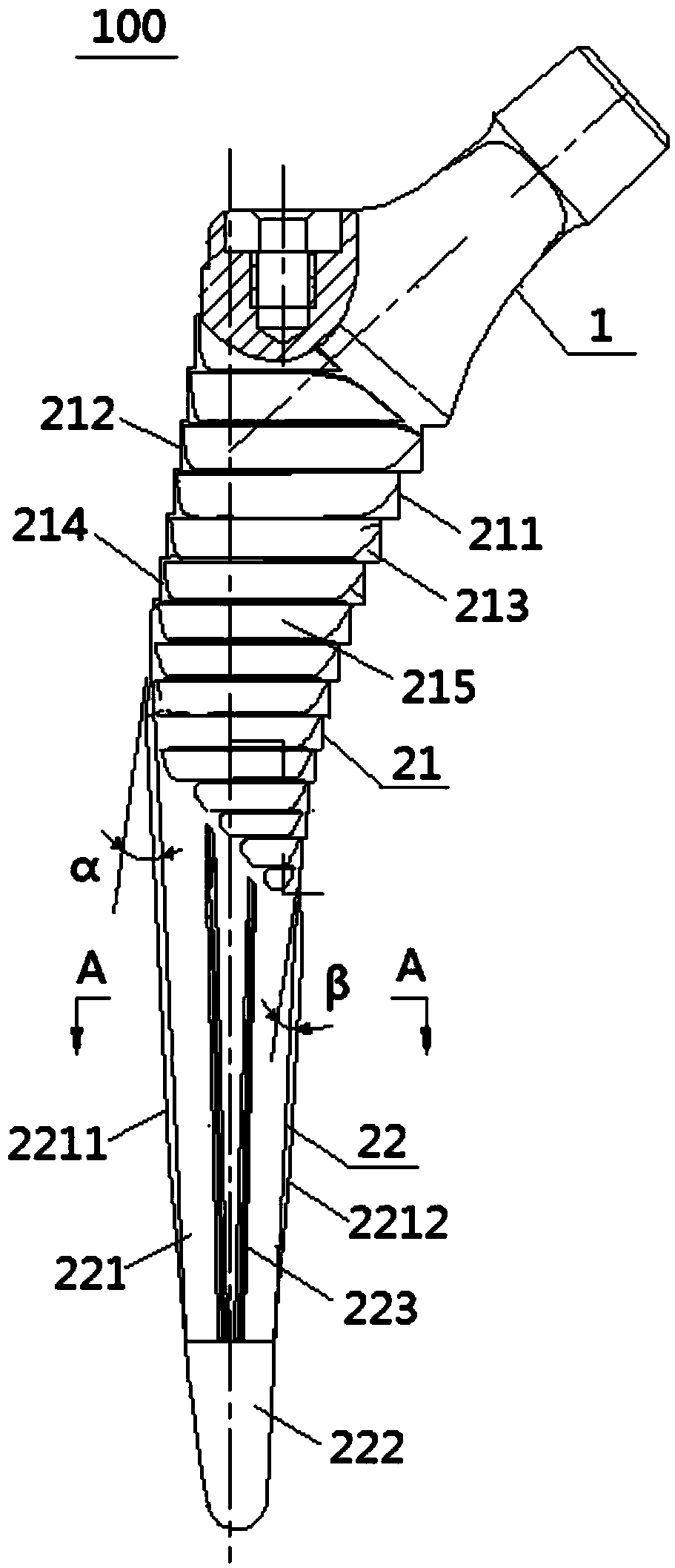 Femoral stem prosthesis