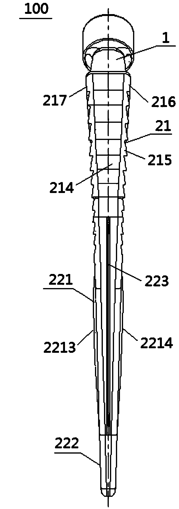 Femoral stem prosthesis