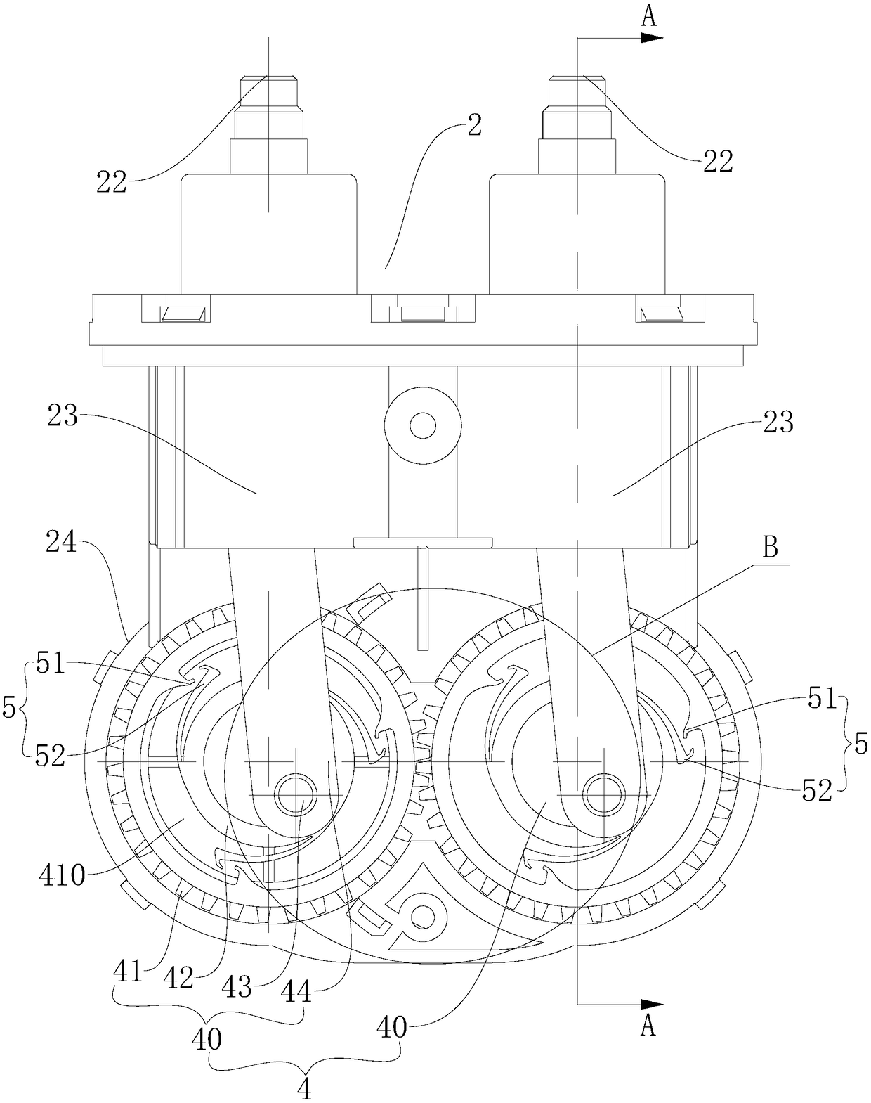 Washing delivery assembly and drum washing machine with same