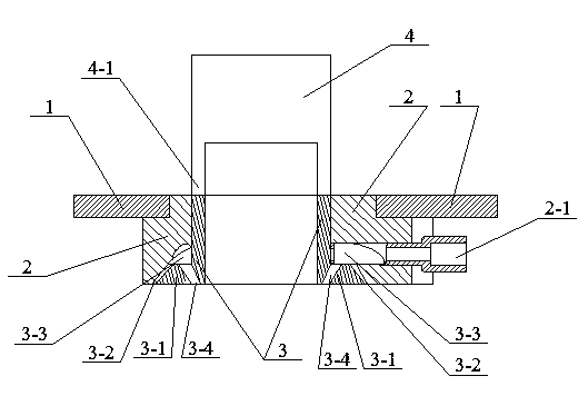 Air-cooled plasma protecting gas hood nozzle