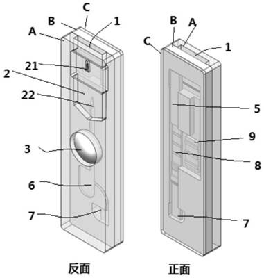 Nucleic acid detection card box capable of preventing nucleic acid pollution