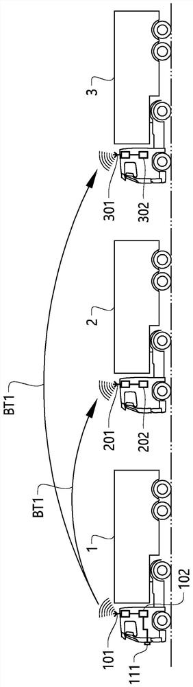 A method for controlling a string of vehicles