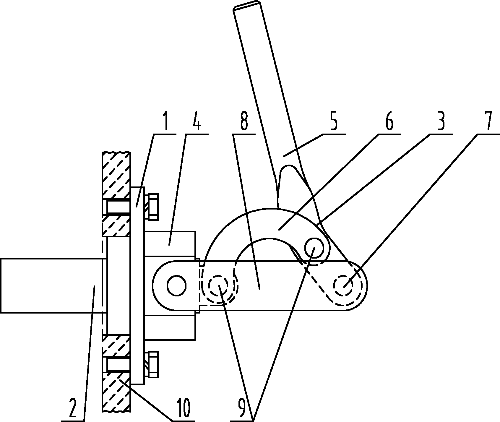 Connecting rod positioning mechanism