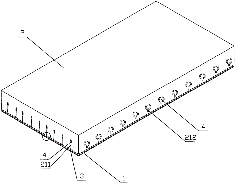 Fluorocarbon metal light composite board