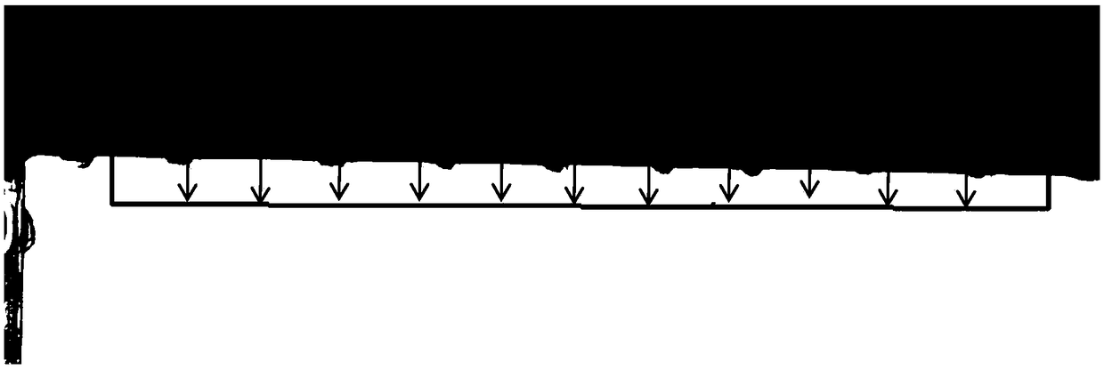 Anti-jamming sub pixel straight line fitting method