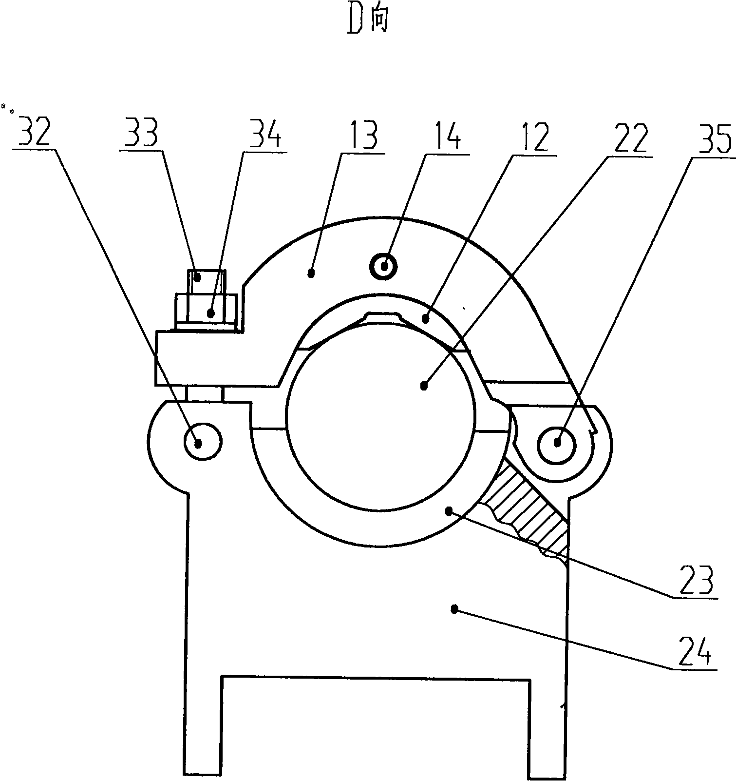 Crankshaft milling crutch indexing fixture