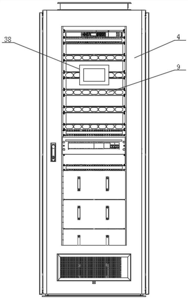 Intelligent heat dissipation BBU cabinet