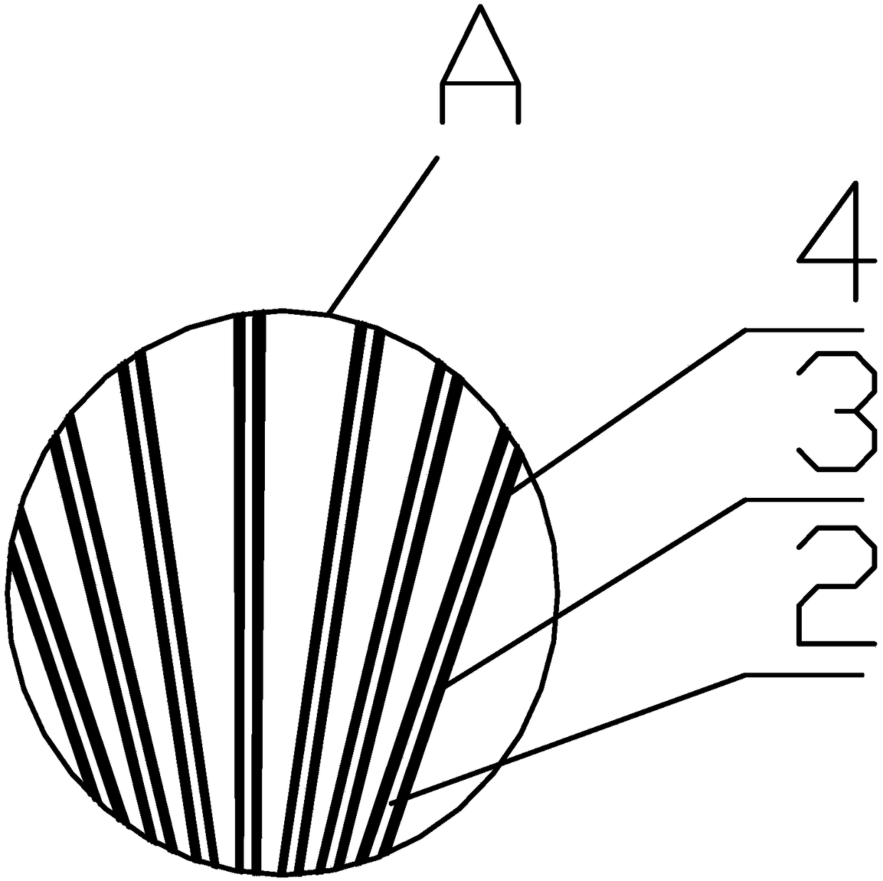 Camouflage grass capable of realizing radar camouflage and near-infrared camouflage, and preparation method thereof