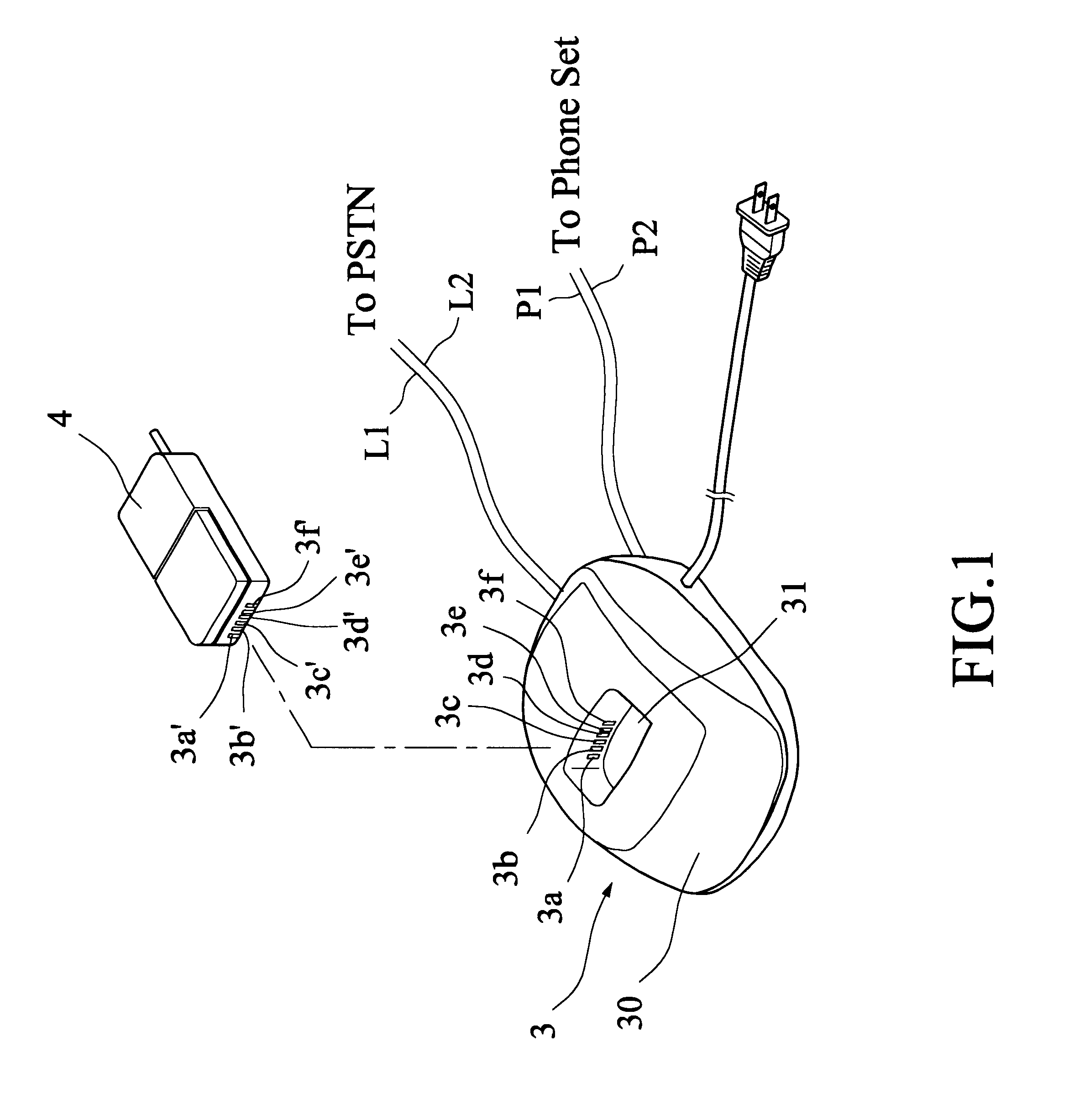Control device for forwarding incoming call from mobile phone to phone set coupled to public telecom network