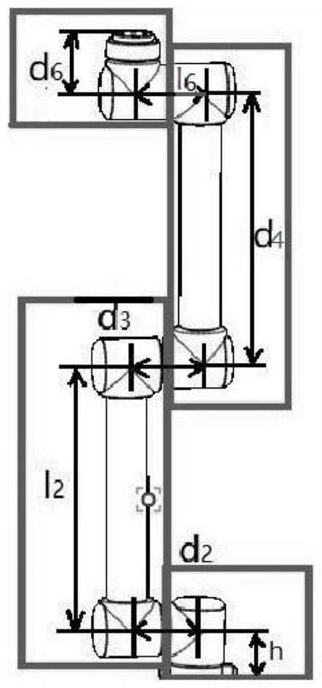 Control method of six degrees of freedom serial robot based on not satisfying pieper criterion