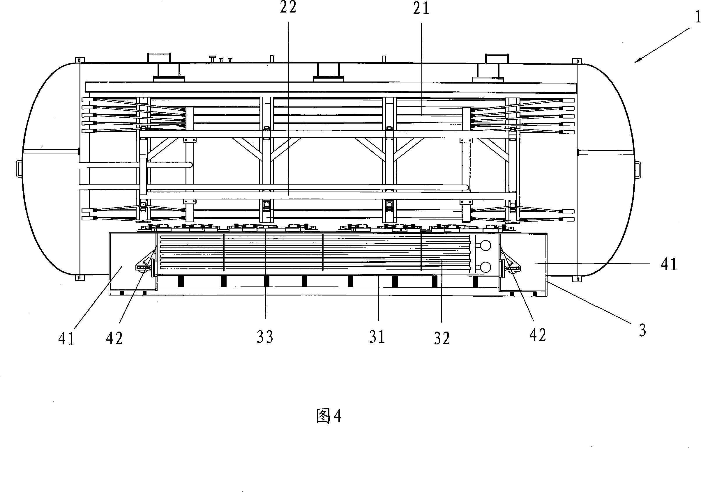 Vacuum freezing drying cabin