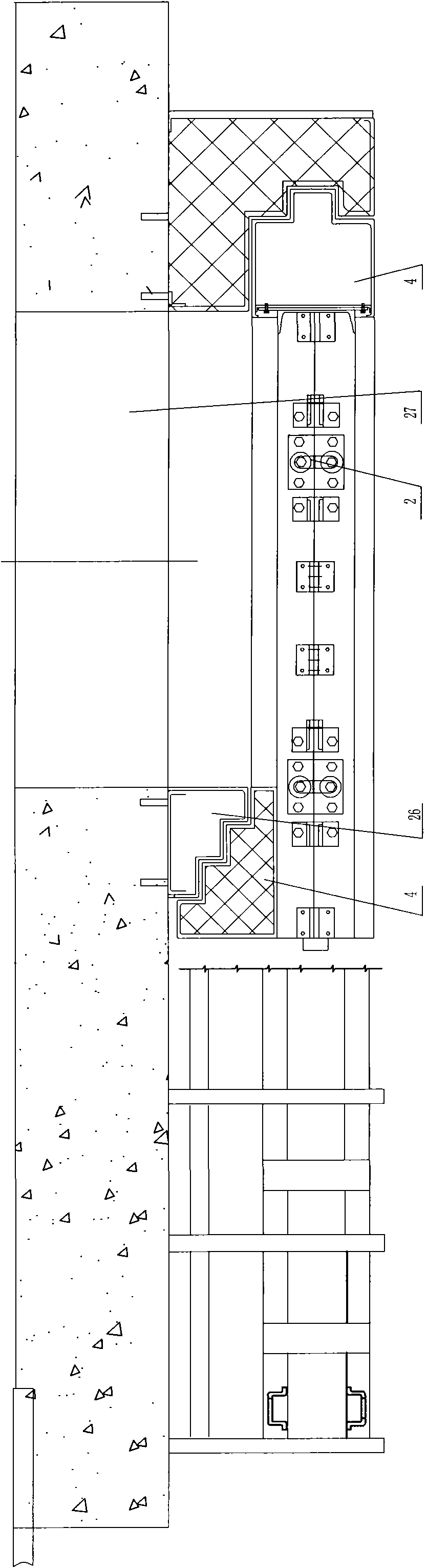 Electric soundproof door and installation method thereof