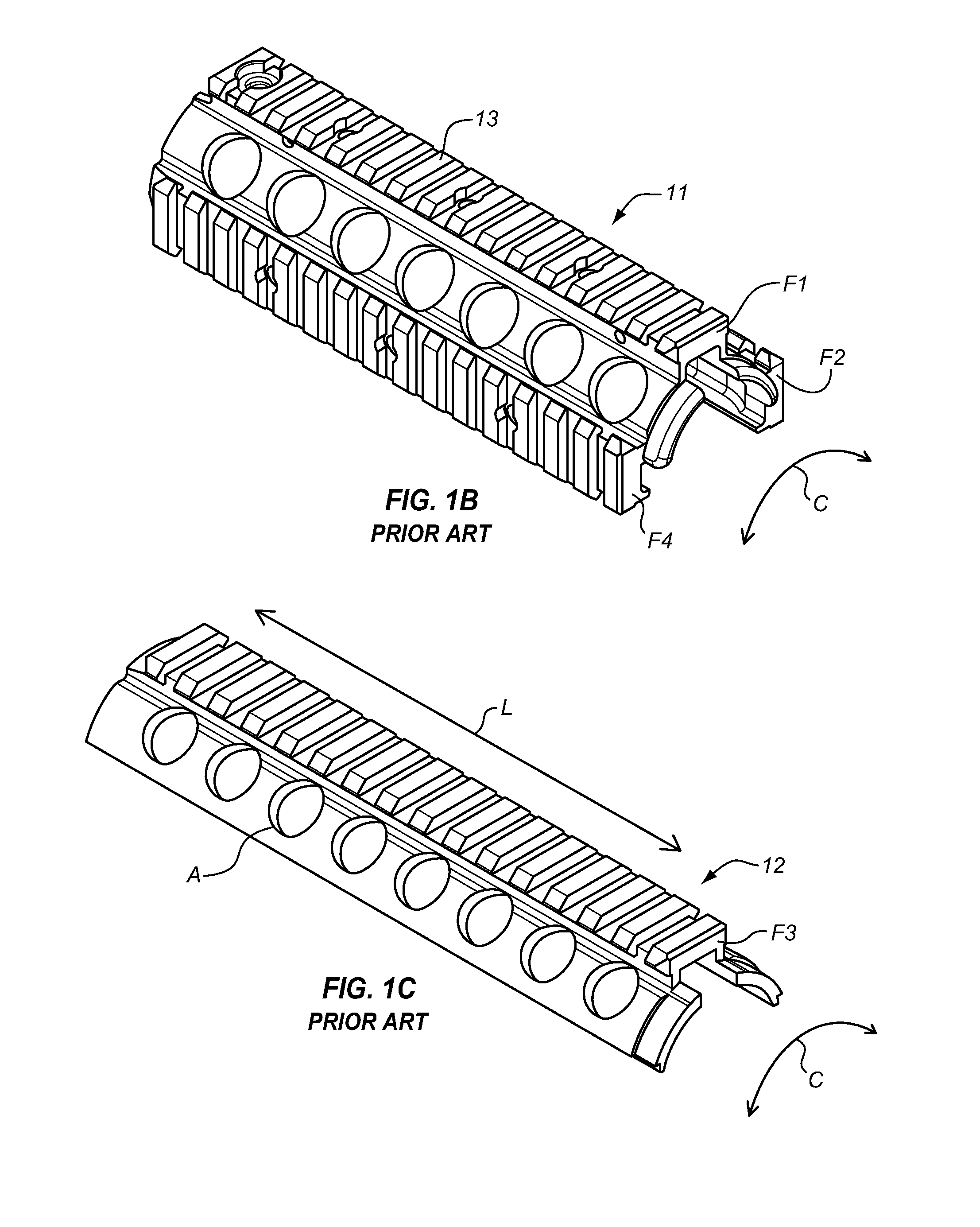 Rail contacts for accessories mounted on the powered rail of a weapon